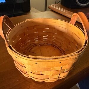 Longaberger Brown Woven Basket